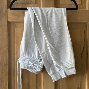 Grey sweatpants